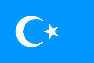 National Flag of East Turkestan