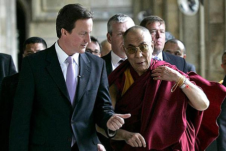 British PM Cameron No Real Friend of Tibet